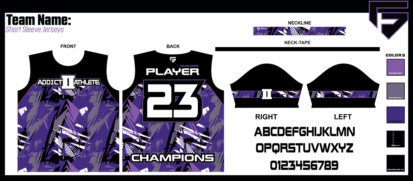 ADDICTS ii ATHLETES PURPLE
